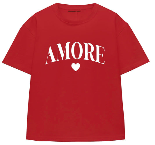 CAMISETA AMORE ROJA