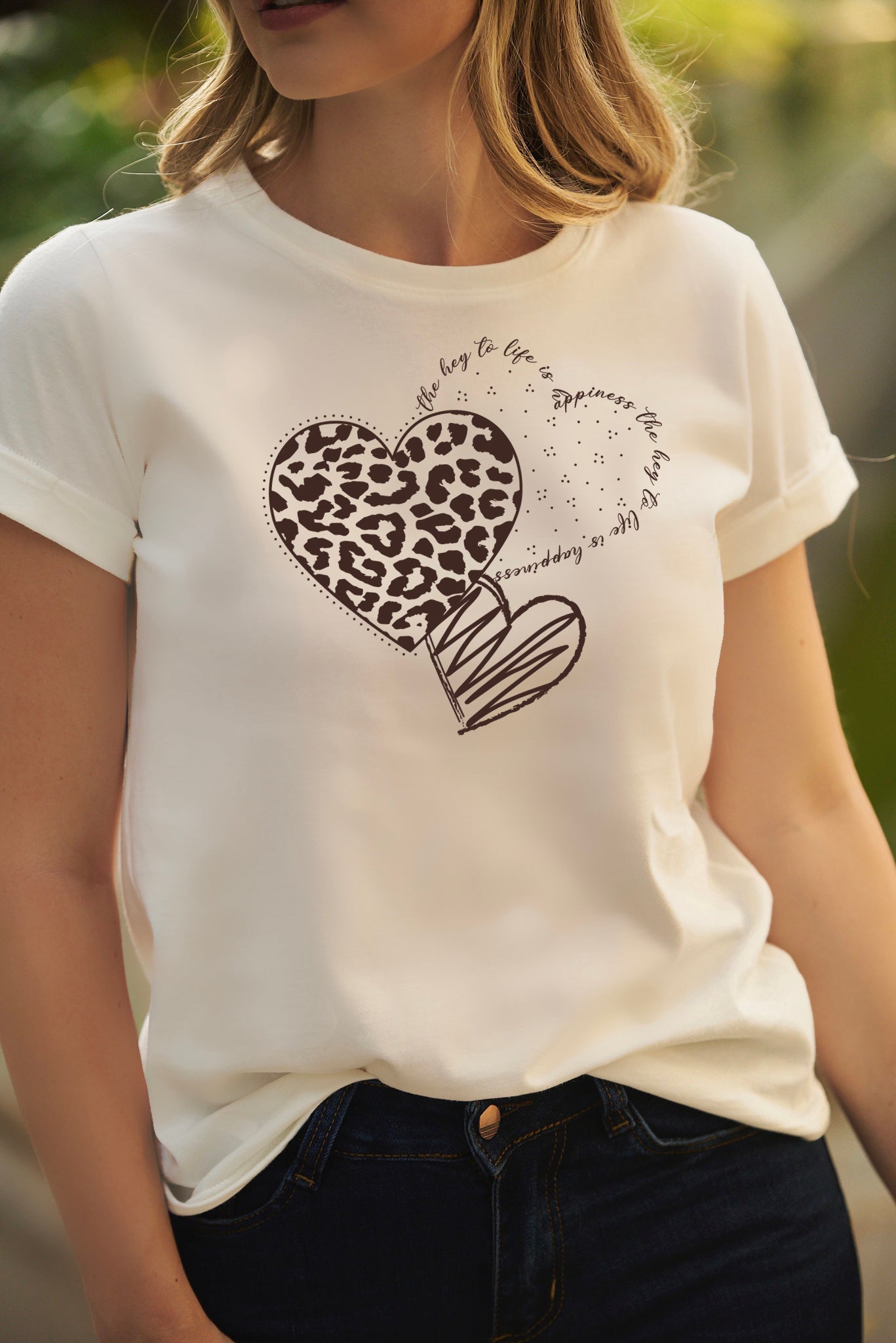 CAMISETA LIFE IS HAPPINESS