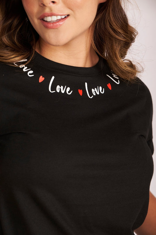 CAMISETA LOVE LOVE CUELLO
