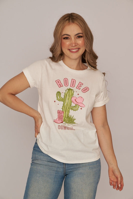 CAMISETA RODEO COW GIRL
