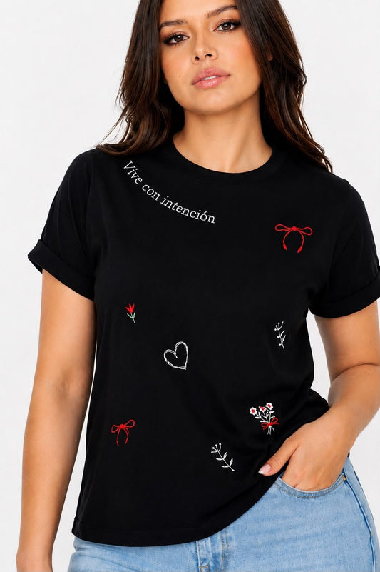 CAMISETA VIVE CON INTENCIÓN