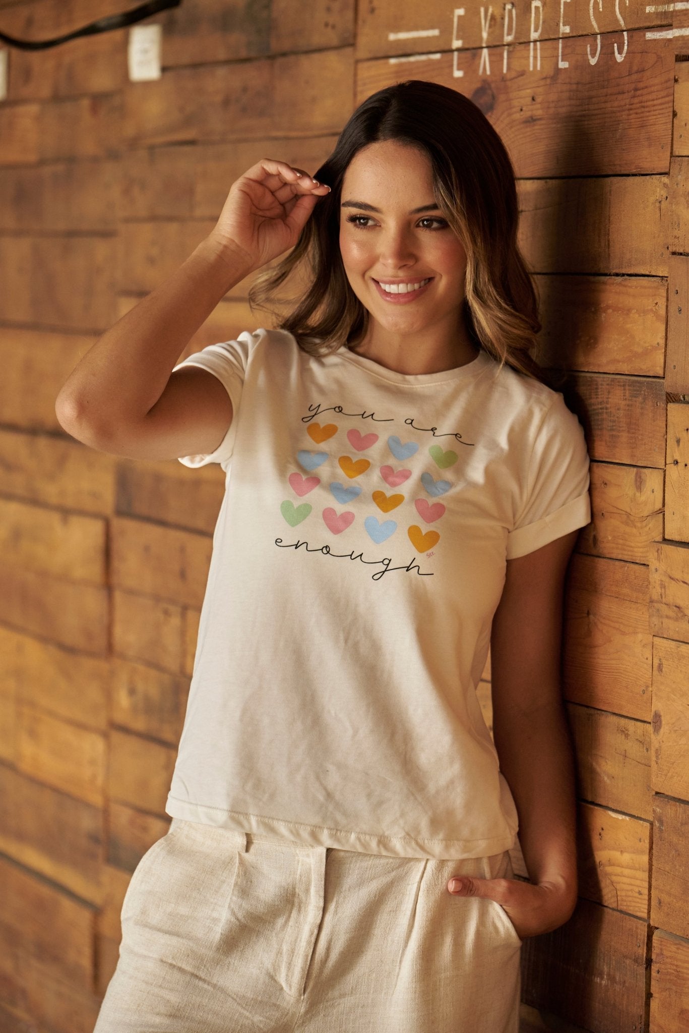 CAMISETA YOU ARE ENOUGH