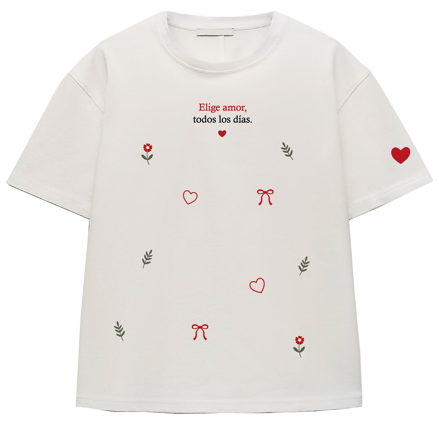 CAMISETA ELIGE AMOR