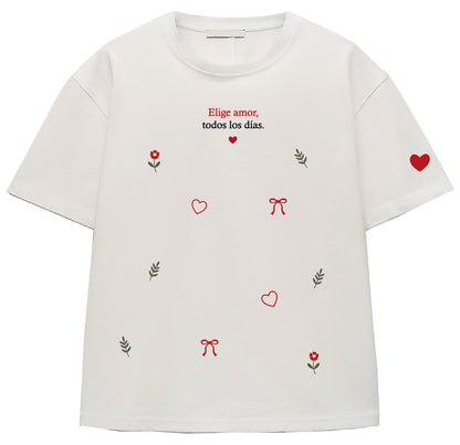 CAMISETA ELIGE AMOR