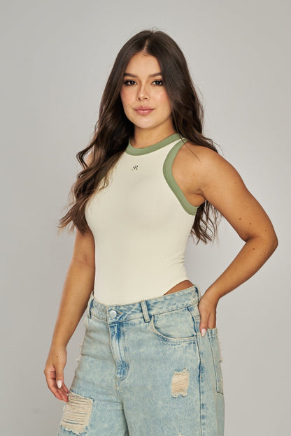 BODY AURA SESGO PISTACHO