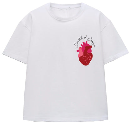 CAMISETA CON TODO EL CORAZÓN