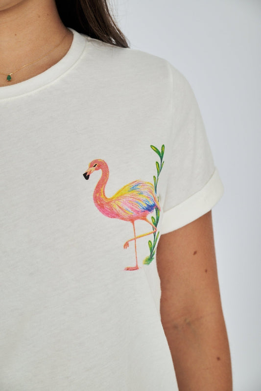CAMISETA FLAMENCO