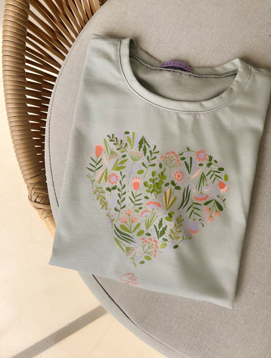 CAMISETA FLORECER