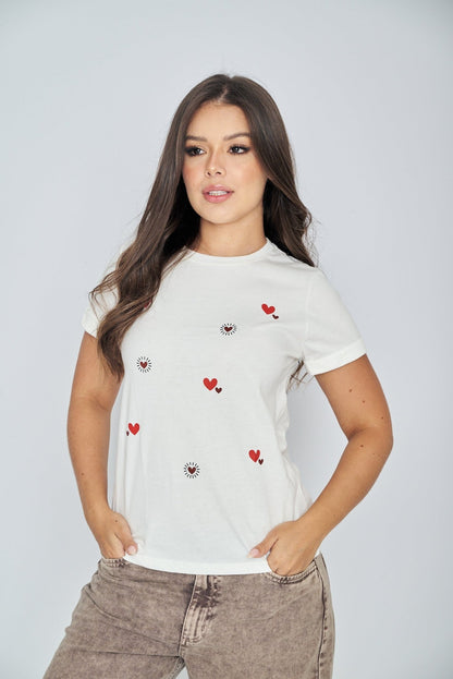 CAMISETA FONDEO AMOR