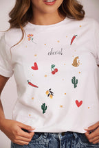 CAMISETA FONDEO CHEERS