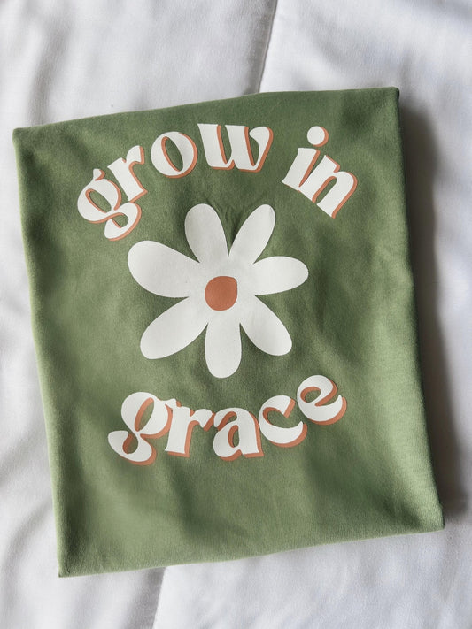 Camiseta de niña Grow in grace