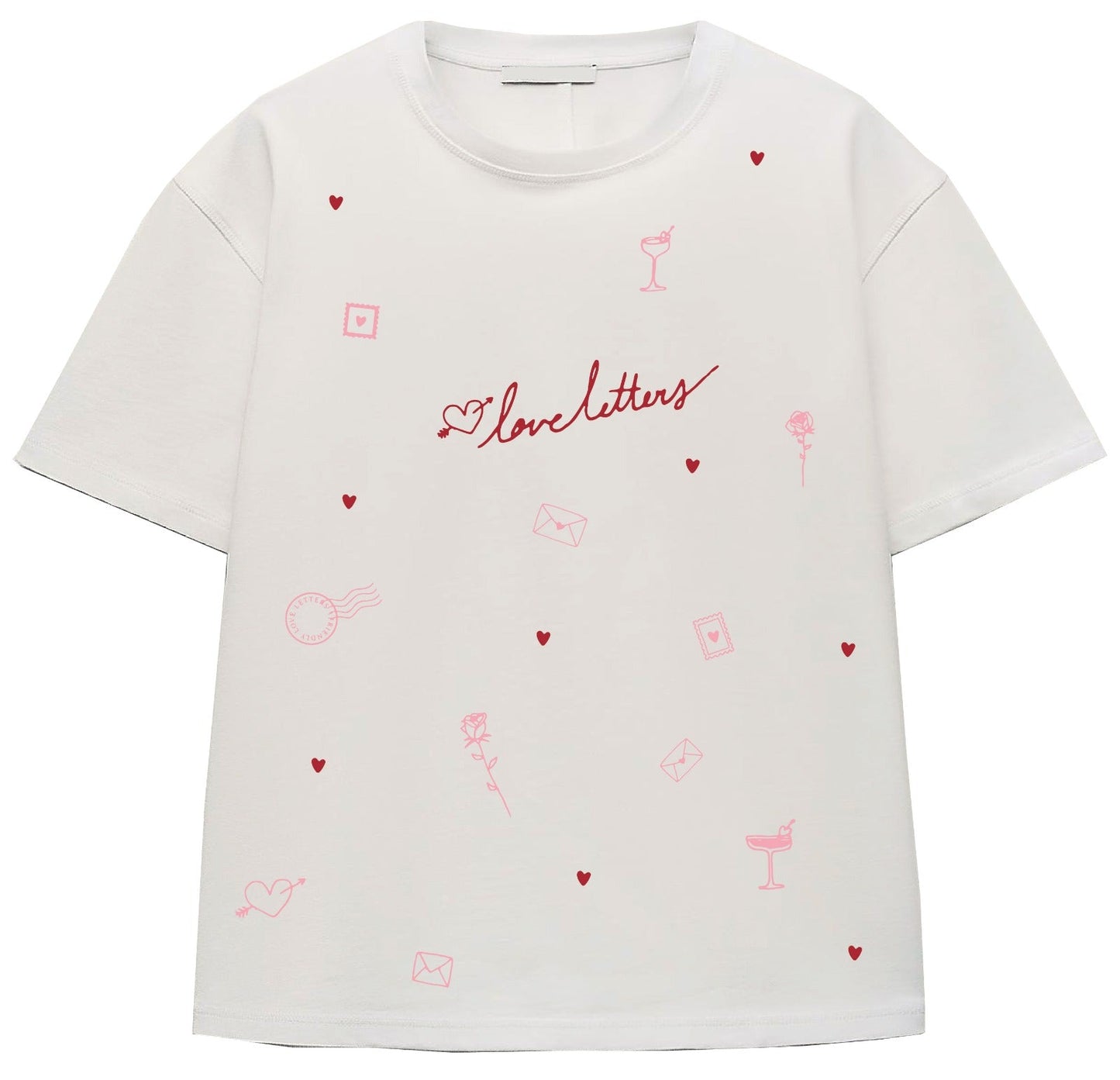 CAMISETA  LOVE LETTERS