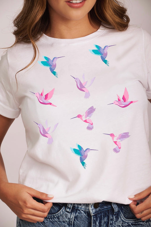 CAMISETA MINI COLIBRÍ