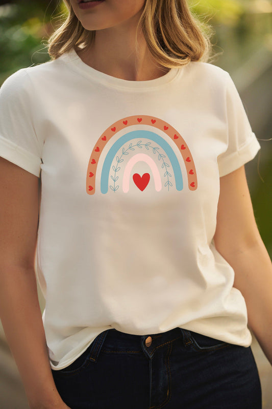 CAMISETA RAINBOW LOVE