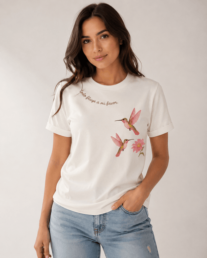 CAMISETA  TODO FLUYE A MI FAVOR