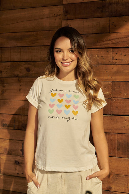 CAMISETA YOU ARE ENOUGH