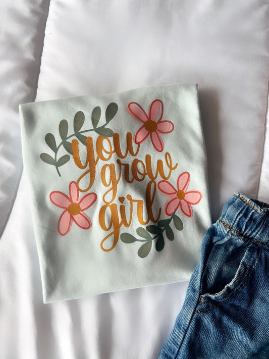 CAMISETA DE NIÑA YOU GROW GIRL